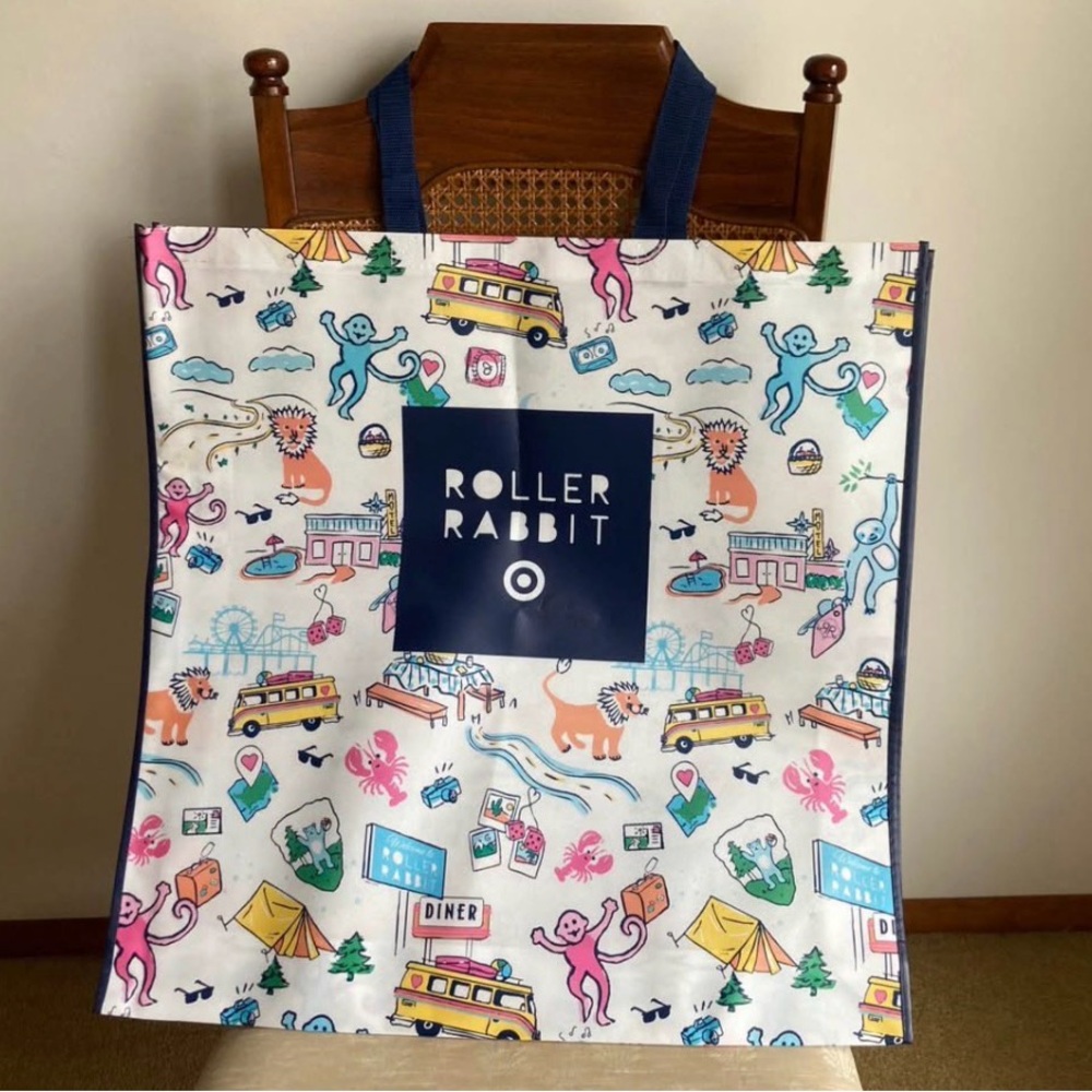 Roller Rabbit x Target Reusable Tote - Picture 2 of 2